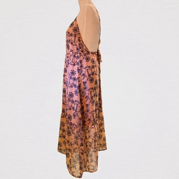 NEW FOR LOVE & LEMONS Poppy Floral Midi Dress - Picture 2 of 9